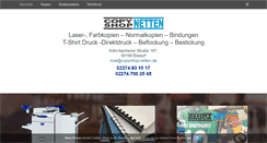 Desktop Screenshot of copyshop-netten.de